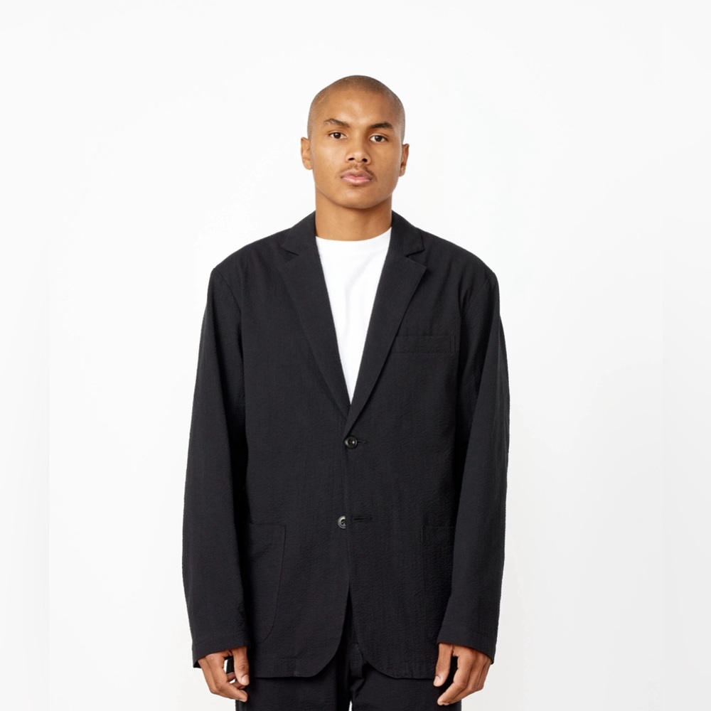 SMOCK by Mohawk General Store Seersucker Blazer